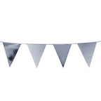 Guirnalda Banderines Metal Glitter Colores