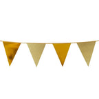 Guirnalda Banderines Metal Glitter Colores