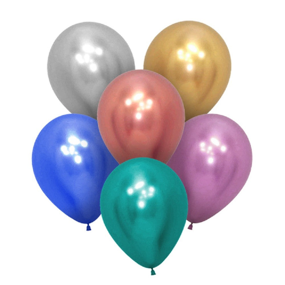 Globos Cromo Metalizado R5 Colores X 25