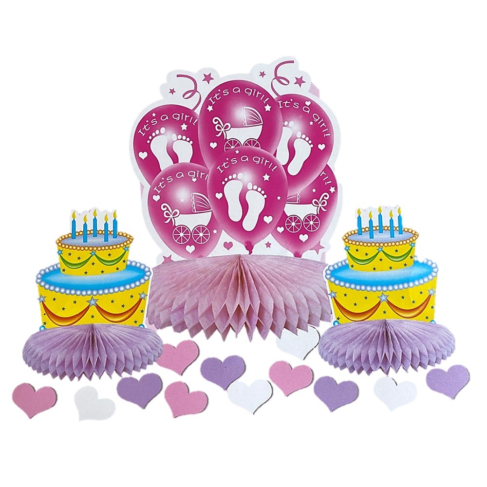 Decoración Centro de Mesa Baby Shower