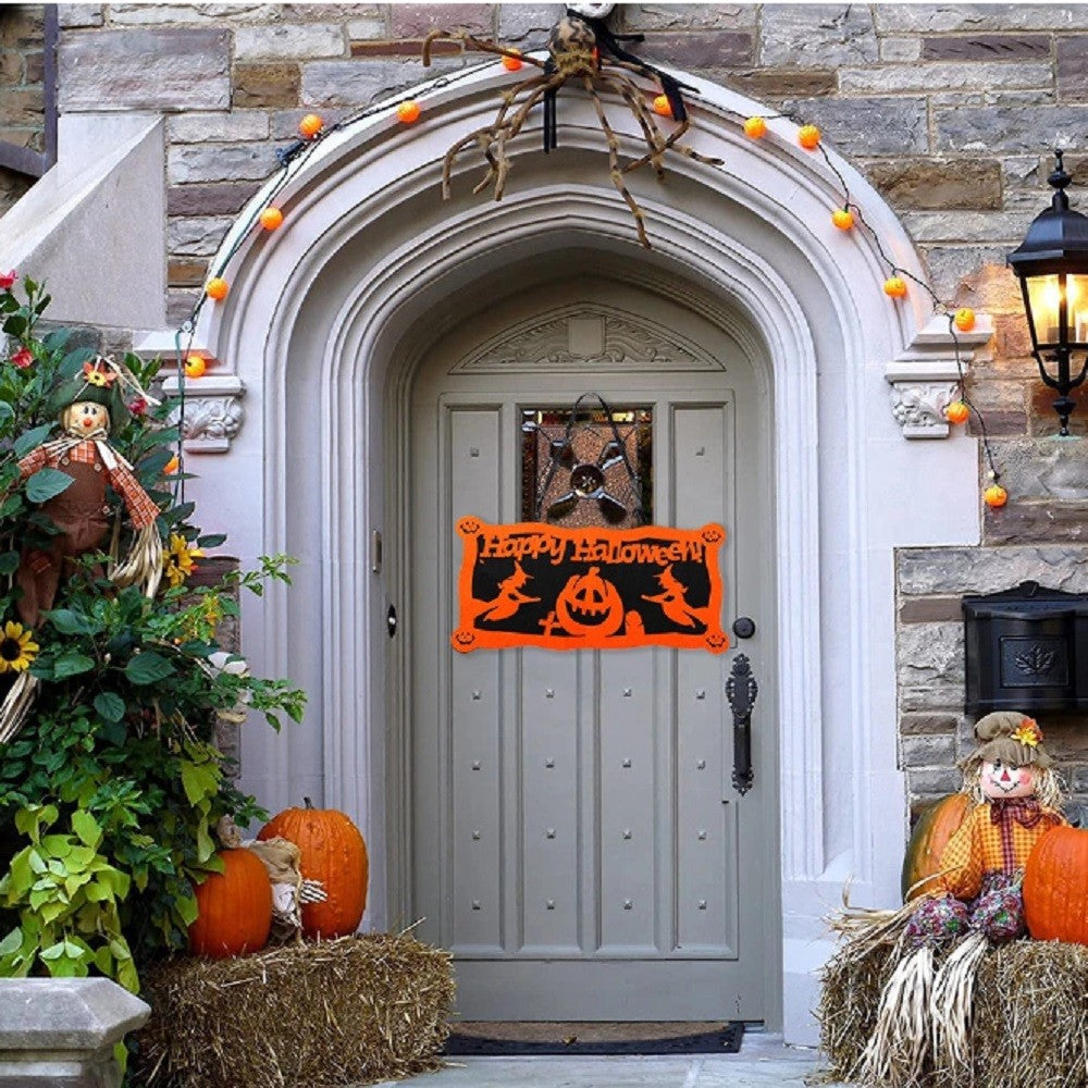 Banner Decoración Happy Halloween