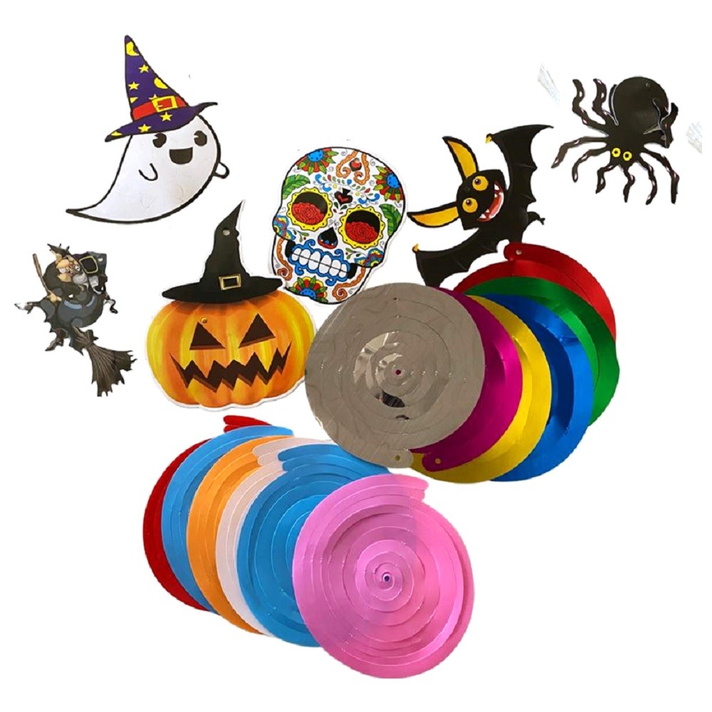 Decoración Espirales Colgante Halloween