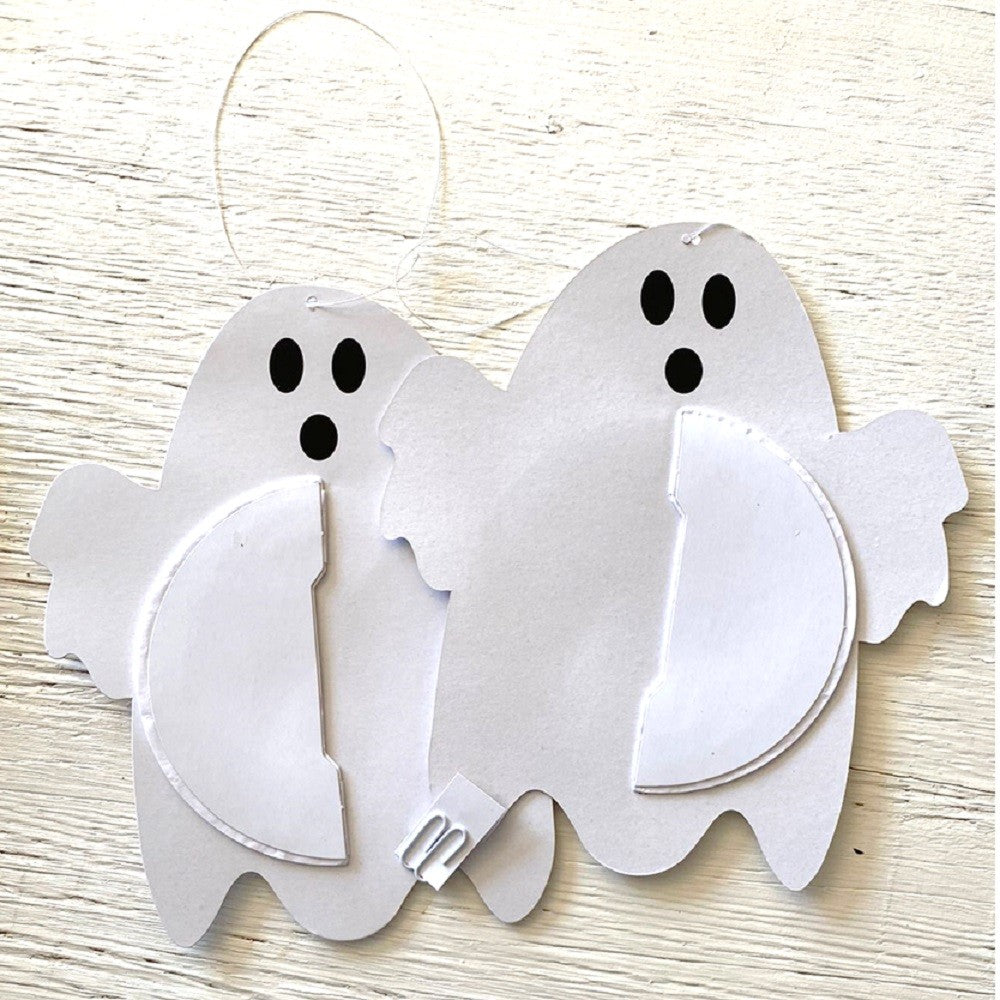 Deco Colgante Fantasmas x 2