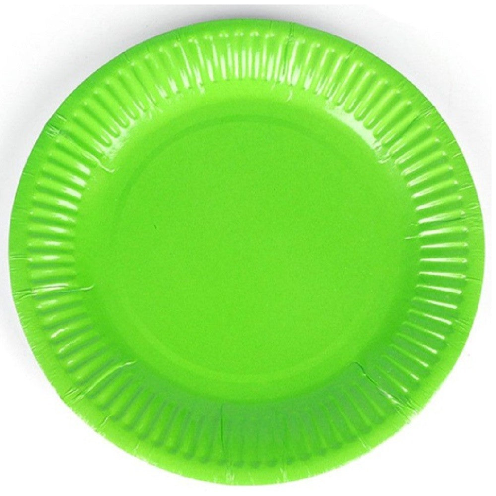 Plato Cartón x 25 Colores