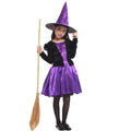 Disfraz Brujita Morado Niña