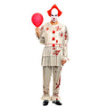 Disfraz Payaso IT con Sangre Adulto