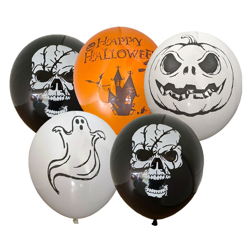 Globos Surtidos Halloween x 5