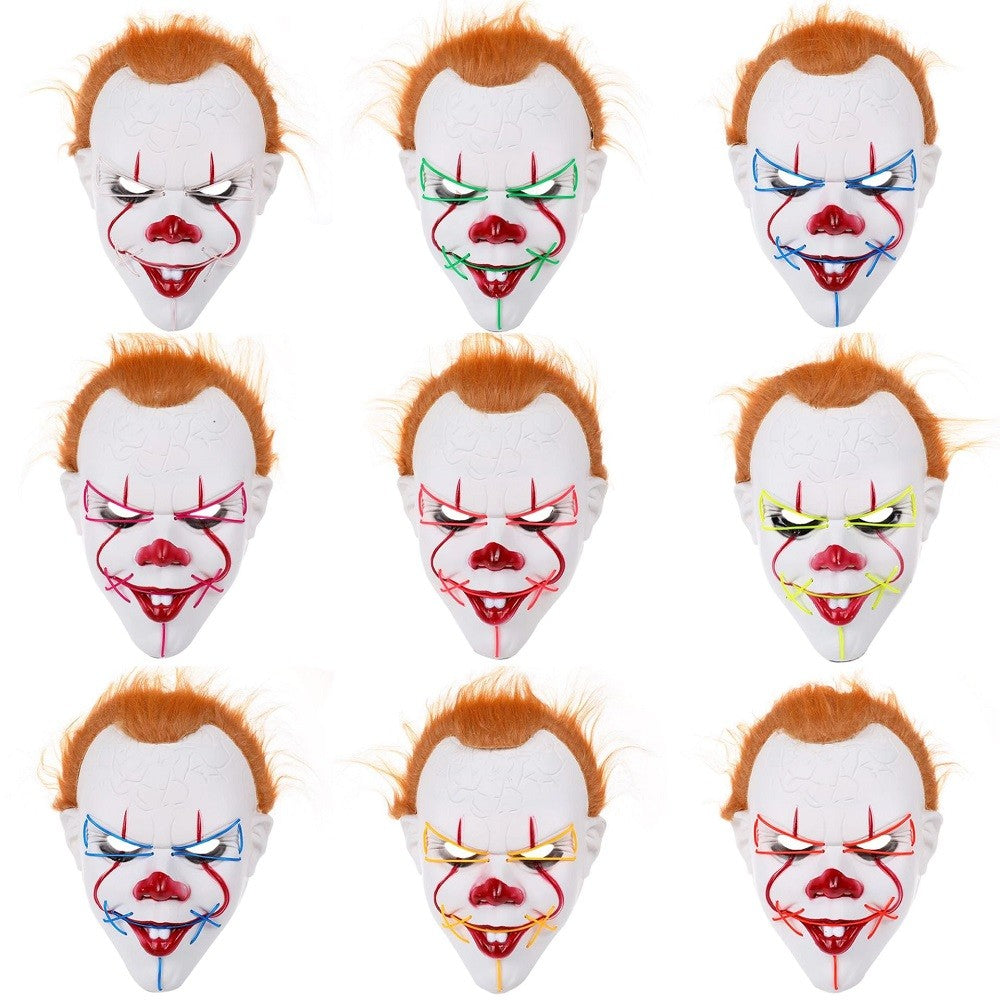 Máscara Payaso It con Luz