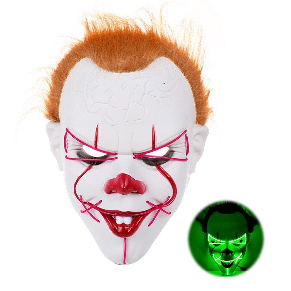 Máscara Payaso It con Luz