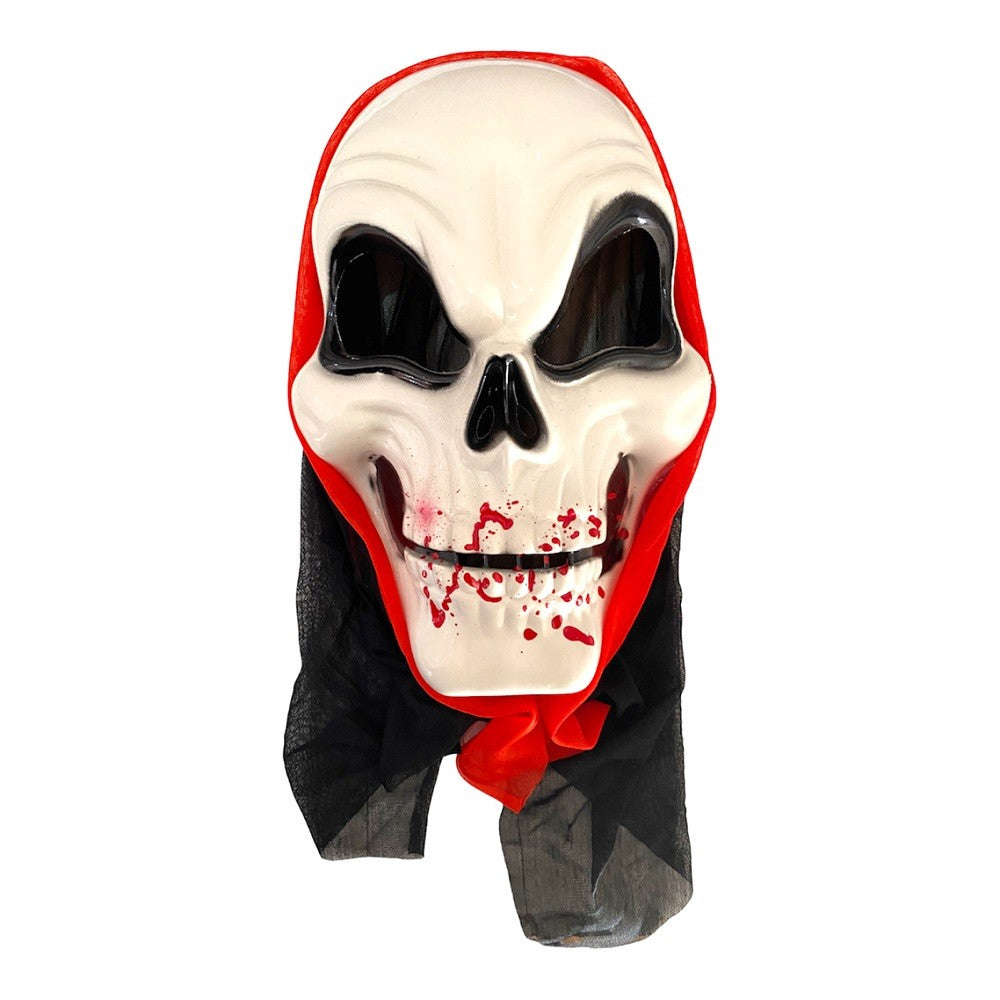 Máscara Halloween Esqueleto con Capucha