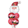 Set 5 Globos Navidad Ho Ho