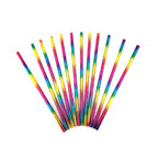 Bombilla de Papel Metalizada x 12