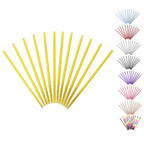 Bombilla de Papel Metalizada x 12