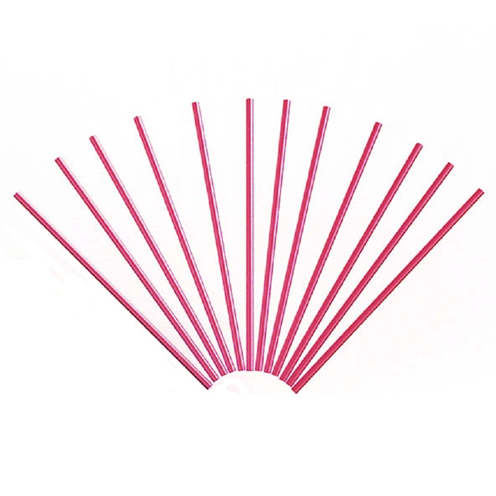 Bombilla de Papel Metalizada x 12