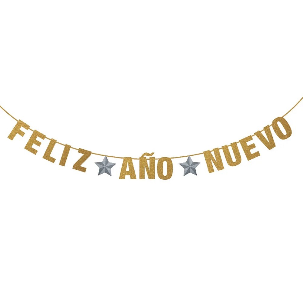 Guirnalda Feliz Año Nuevo Estrella