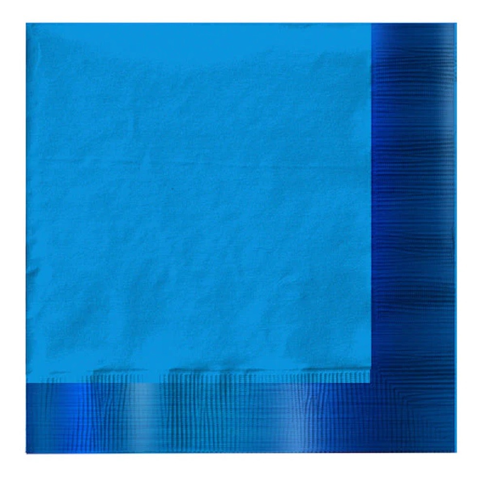 Servilletas Papel Borde Metal 33 cm x 12