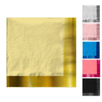 Servilletas Papel Borde Metal 33 cm x 12