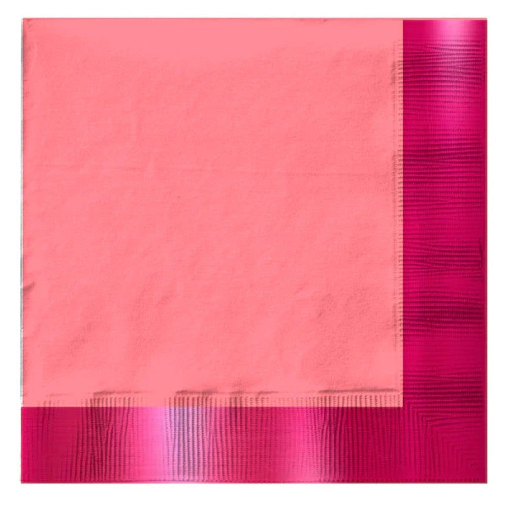 Servilletas Papel Borde Metal 33 cm x 12