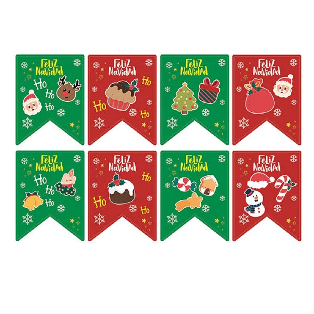 Guirnalda Banderines Feliz Navidad