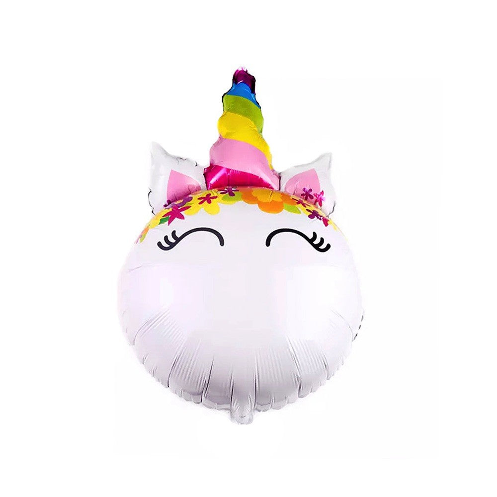 Globo Unicornio Redondo Kawaii