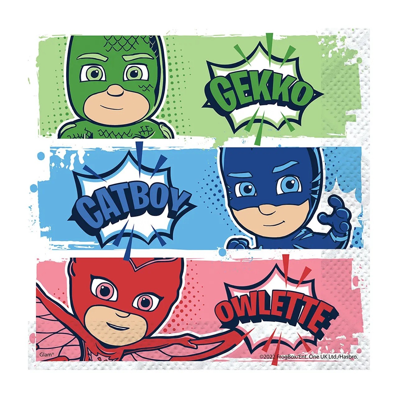 Servilleta PJ Masks x 12