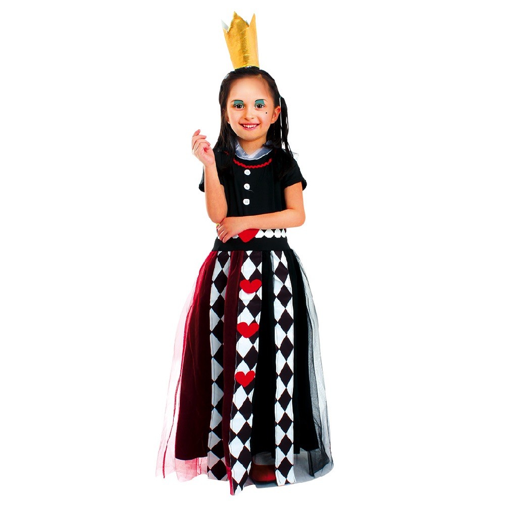 Disfraz Reina de Corazones Largo