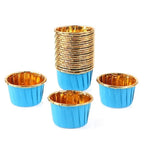 Capsula Cupcake Metal x 24
