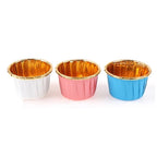 Capsula Cupcake Metal x 24