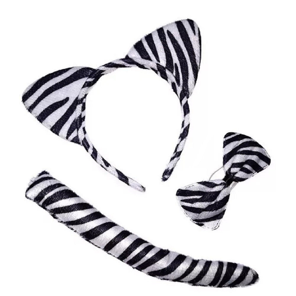 Set Cintillo Cebra