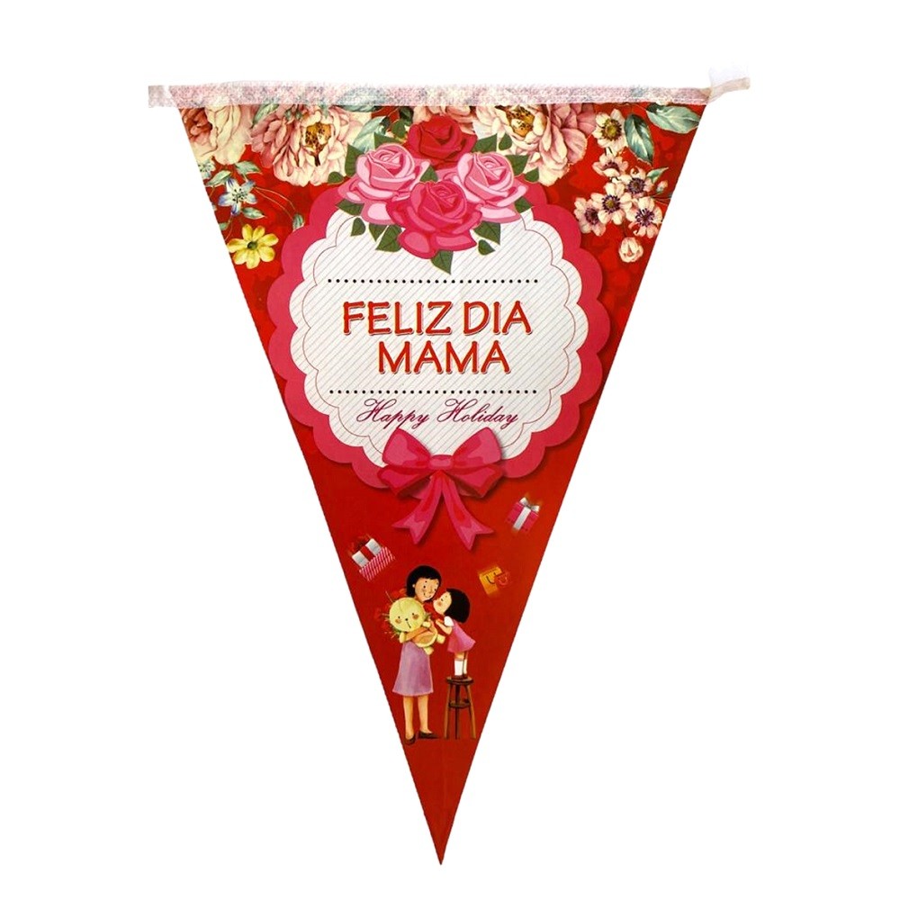 Guirnalda Banderines Feliz Día Mamá