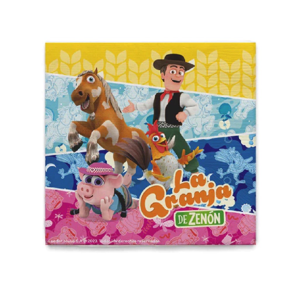 Servilletas La Granja de Zenón x 12