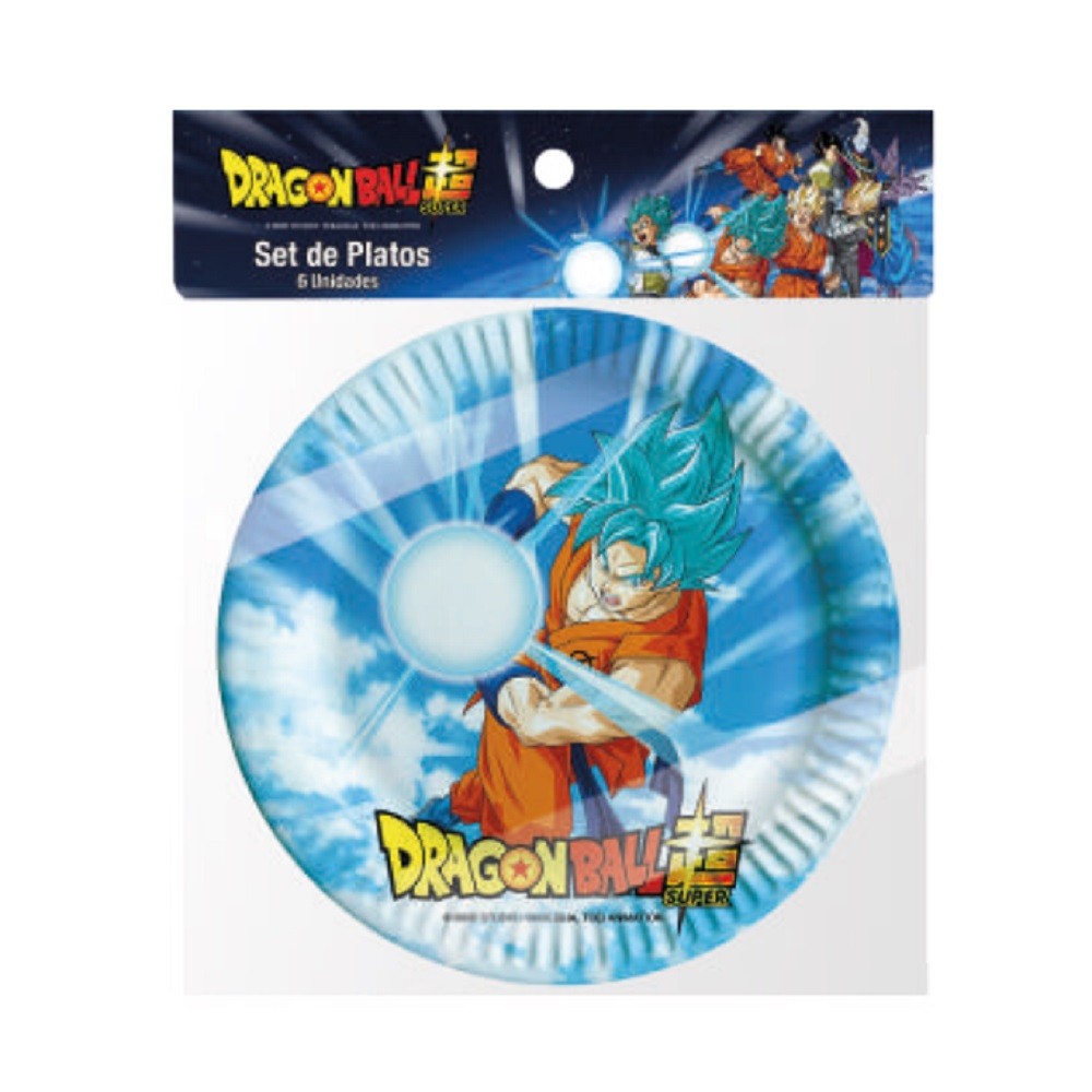 Platos Dragon Ball x 6