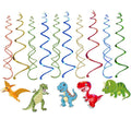 Set Espirales Decoración Cumpleaños Dinosaurio
