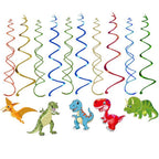Set Espirales Decoración Cumpleaños Dinosaurio