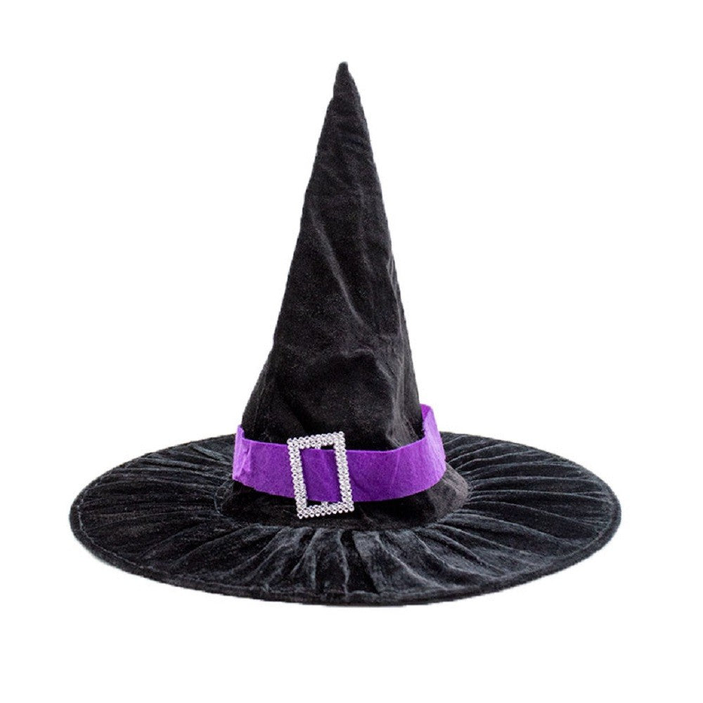 Sombrero Bruja Hebilla