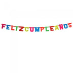 Guirnalda Feliz Cumpleaños Neón Flúor