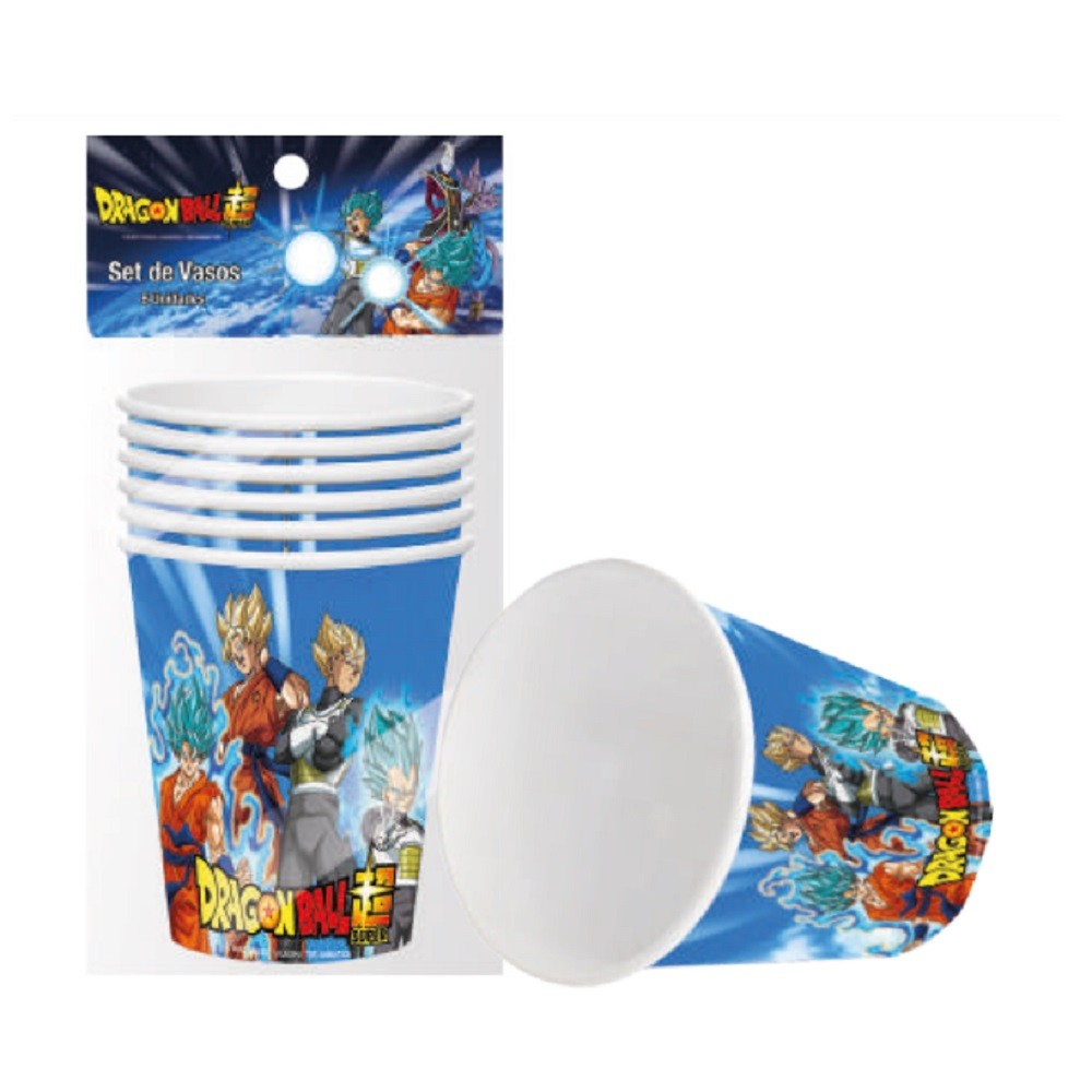 Vasos Dragon Ball x 6