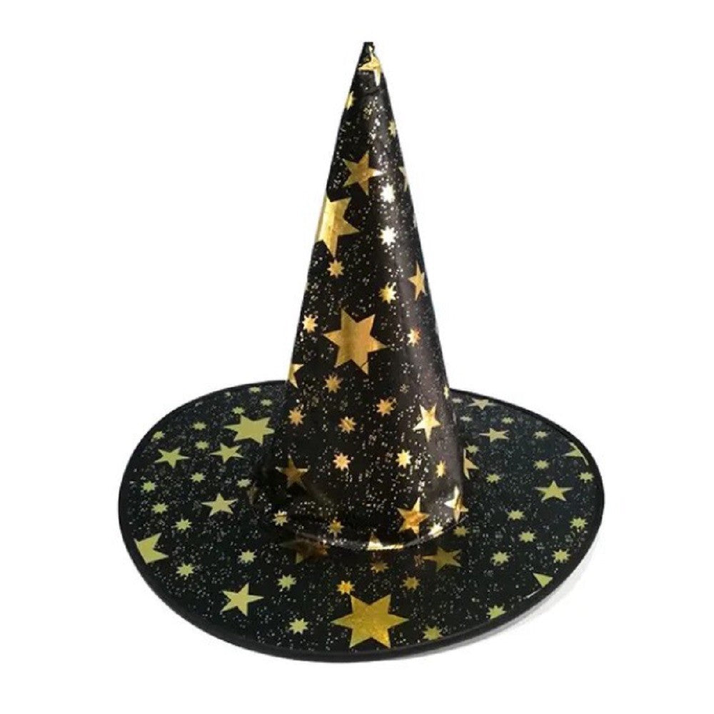 Sombrero Bruja Estrellas