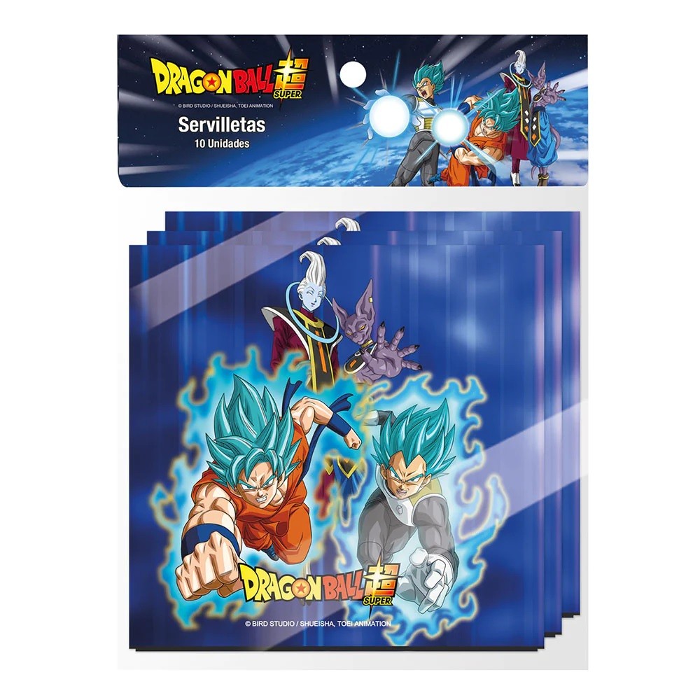 Servilletas Dragon Ball x 10