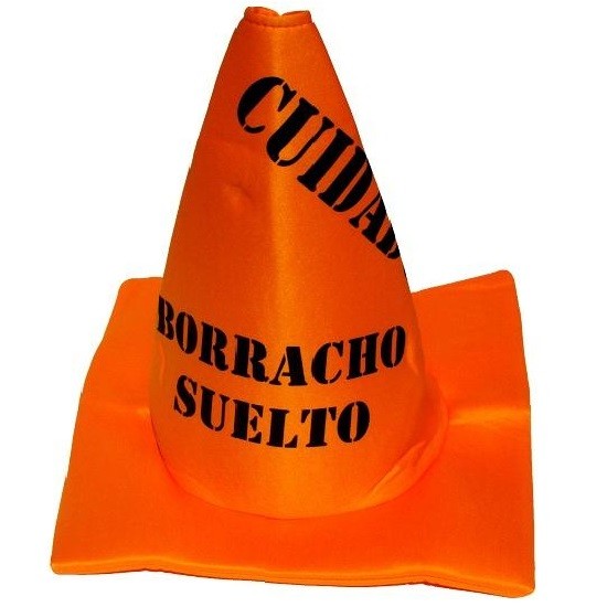 Gorro Cono Borracho Suelto