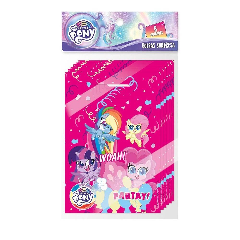 Bolsa Dulces Cumpleaños My Little Pony x 6