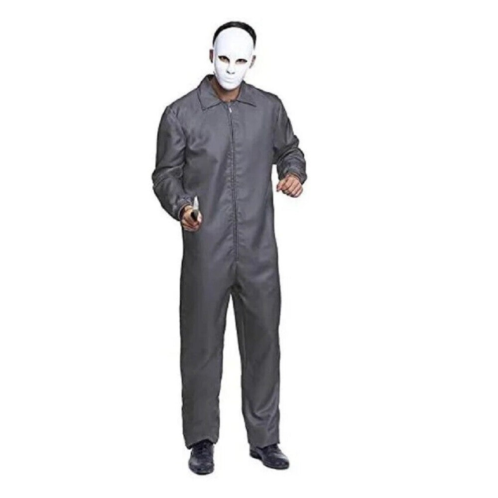 Disfraz Overol Gris Adulto Michael Myers