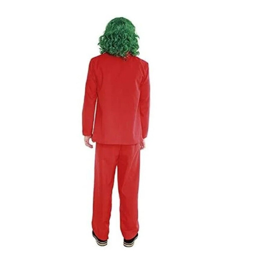 Disfraz Guason Joker Rojo Adulto