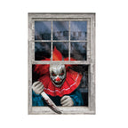 Decoración Ventana Payaso Satánico