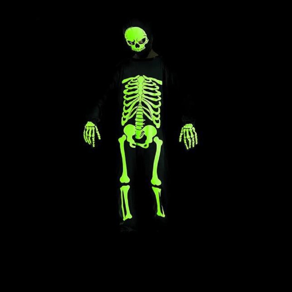 Disfraz Esqueleto Glow Niño