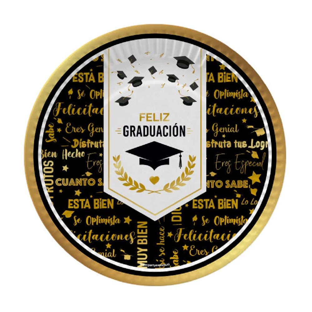 Platos Graduación x 6