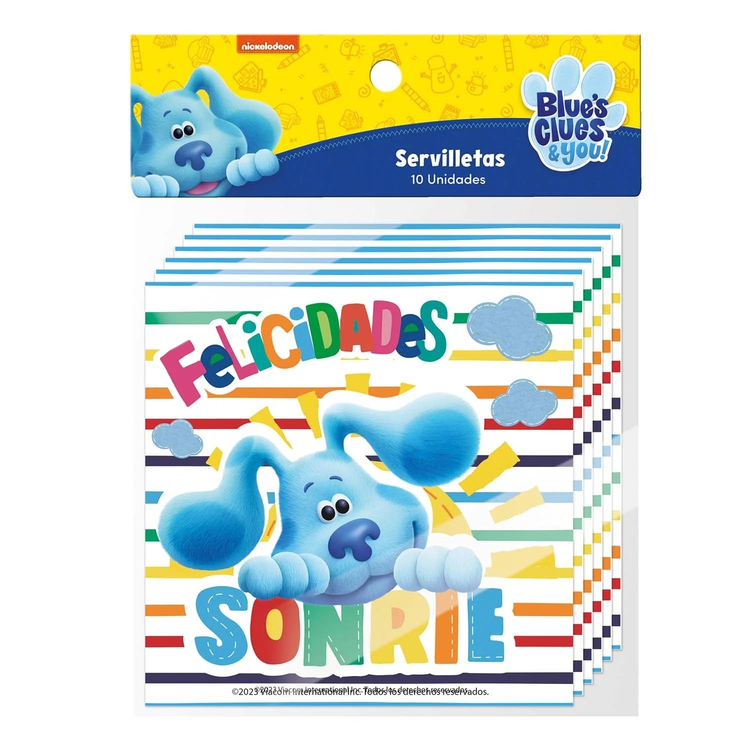 Servilletas Pistas de Blue x 10