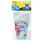 Vasos Pistas de Blue x 6
