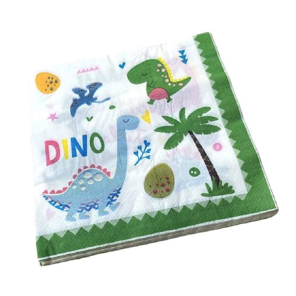 Servilletas Dinosaurio Peque x 12