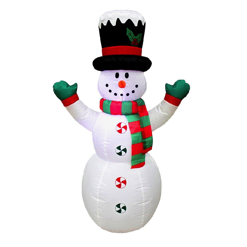 Muñeco de Nieve Gigante Inflable